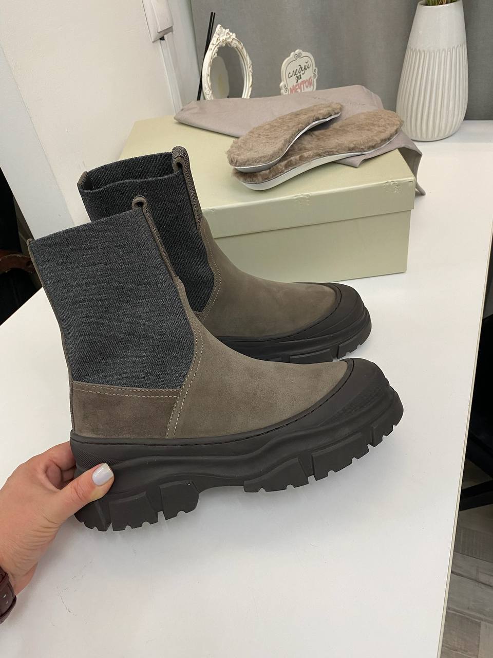 Люкс ботинки BC BP-41892 Люкс ботинки BC BP-41892