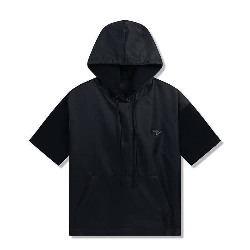 Футболка с капюшоном Prada эксклюзивная BP-37004 Футболка с капюшоном Prada эксклюзивная BP-37004