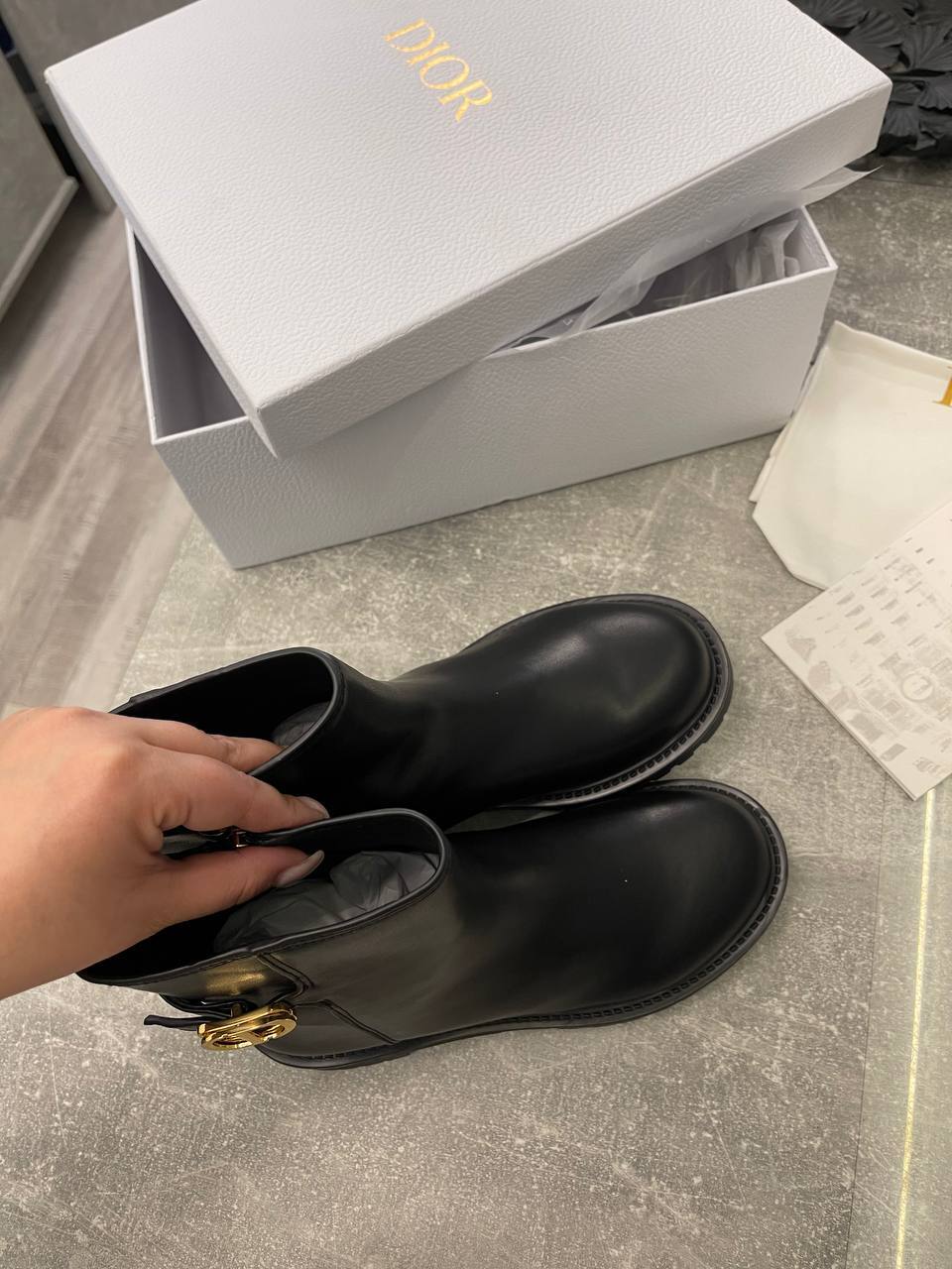 Премиум ботинки Christian Dior BP-43828 Премиум ботинки Christian Dior BP-43828