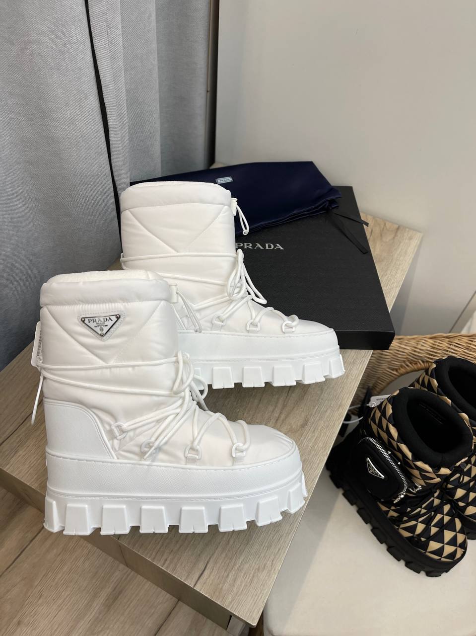 Prada ботинки премиум BP-42486 Prada ботинки премиум BP-42486