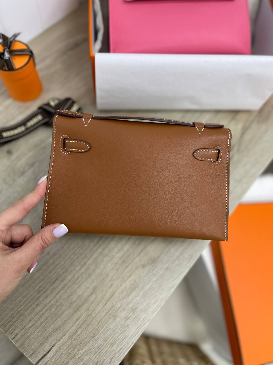 Kelly Pochette премиум сумка Hermes BP-29091 Kelly Pochette премиум сумка Hermes BP-29091