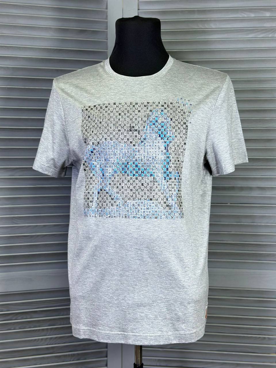 Футболка стильная Hermes BP-35996 Футболка стильная Hermes BP-35996