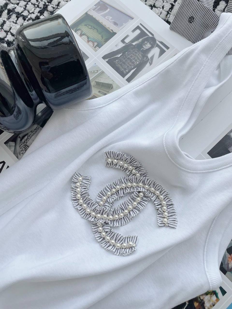 Майка Chanel BP-50435 люксовая Майка Chanel BP-50435 люксовая