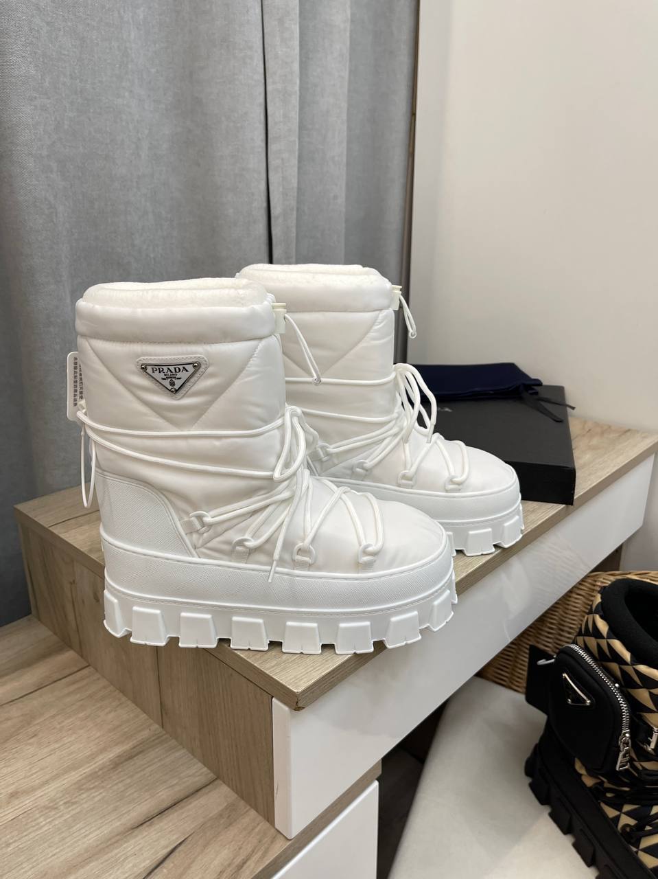 Prada ботинки премиум BP-42486 Prada ботинки премиум BP-42486