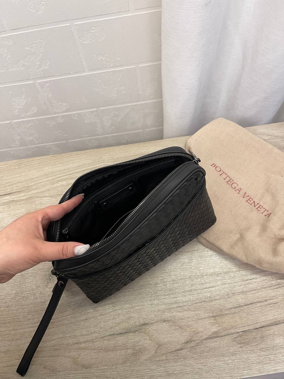 Барсетка Bottega Veneta модель BP-45015 Барсетка Bottega Veneta модель BP-45015