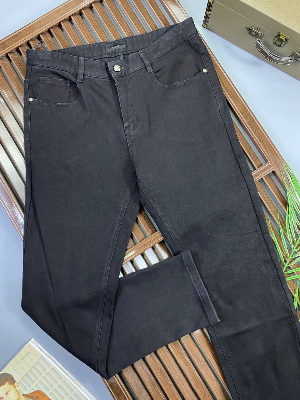 Джинсы ZEGNA BP-24165 стильные Джинсы ZEGNA BP-24165 стильные