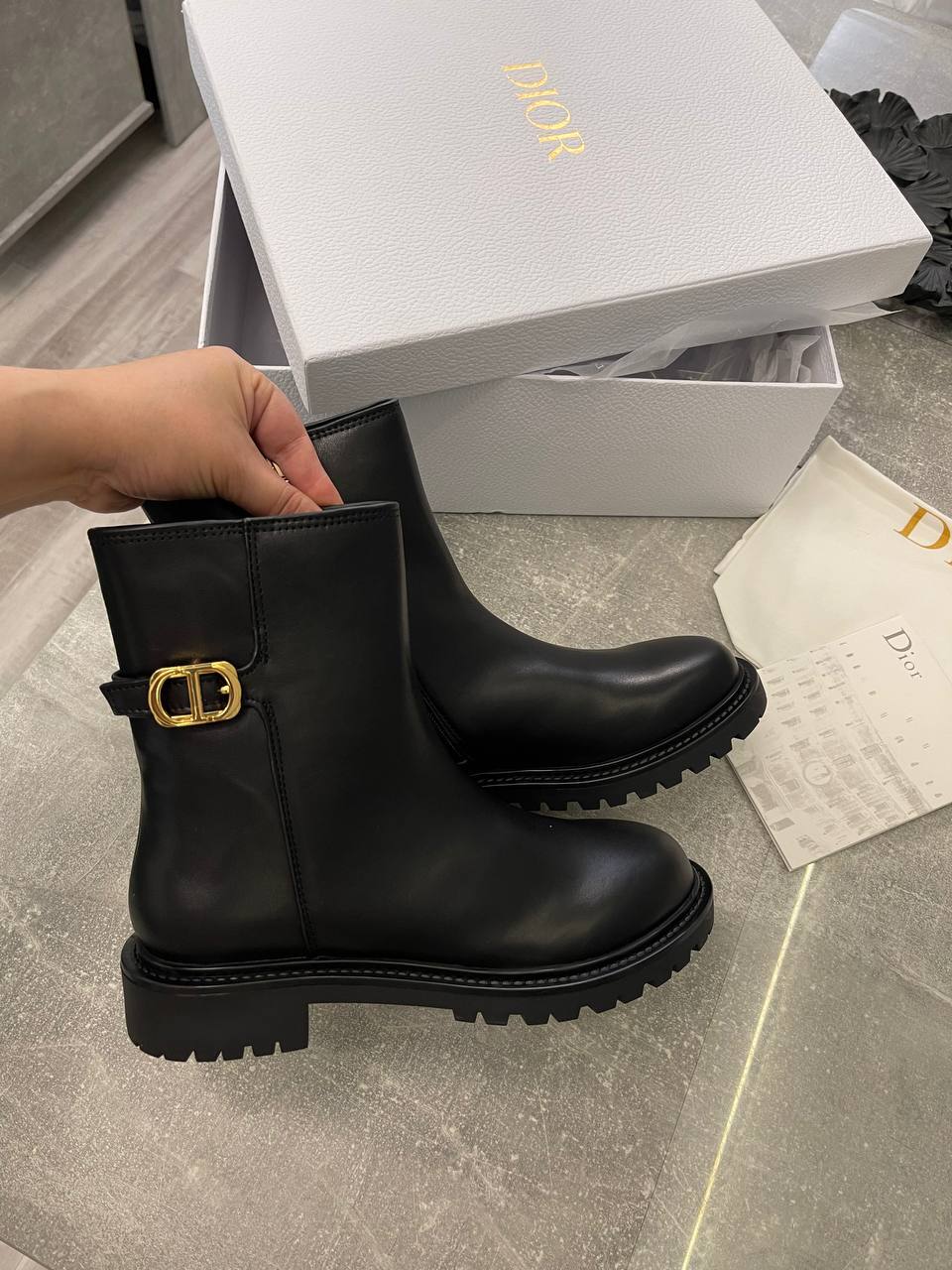 Премиум ботинки Christian Dior BP-43828 Премиум ботинки Christian Dior BP-43828