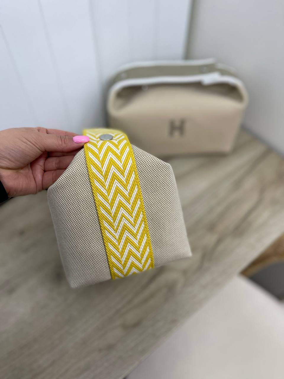 Косметичка женская премиум 25 см Hermes BP-28897 Косметичка женская премиум 25 см Hermes BP-28897