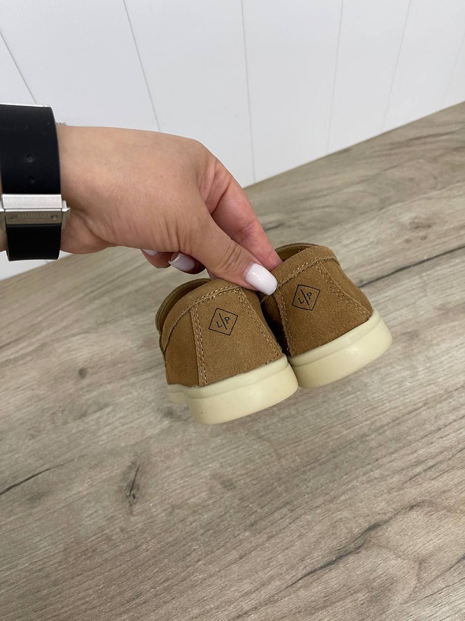 Лоферы стильные Loro Piana BP-34183 Лоферы стильные Loro Piana BP-34183