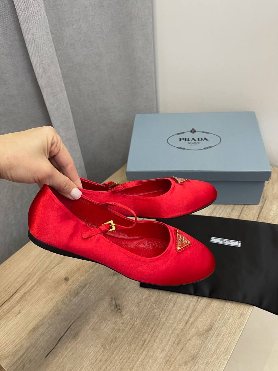 Балетки премиальные Prada BP-51202 Балетки премиальные Prada BP-51202