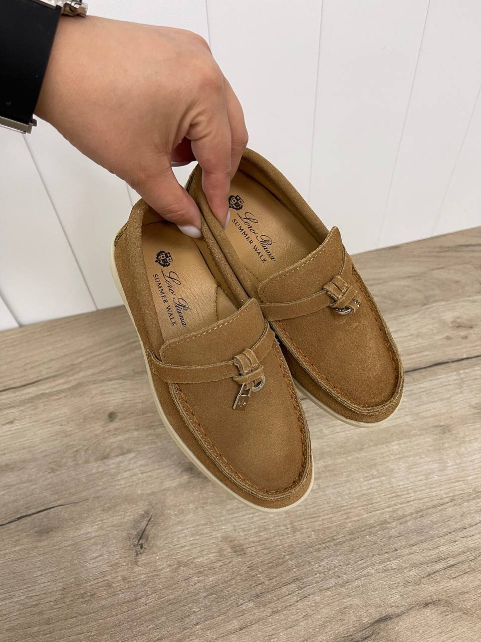 Лоферы стильные Loro Piana BP-34183 Лоферы стильные Loro Piana BP-34183