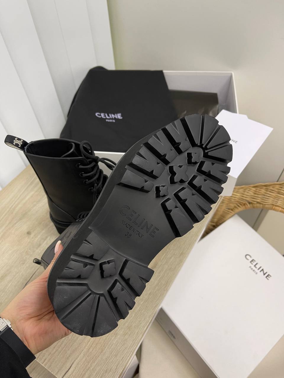 Трендовые ботинки Celine BP-22802 Трендовые ботинки Celine BP-22802