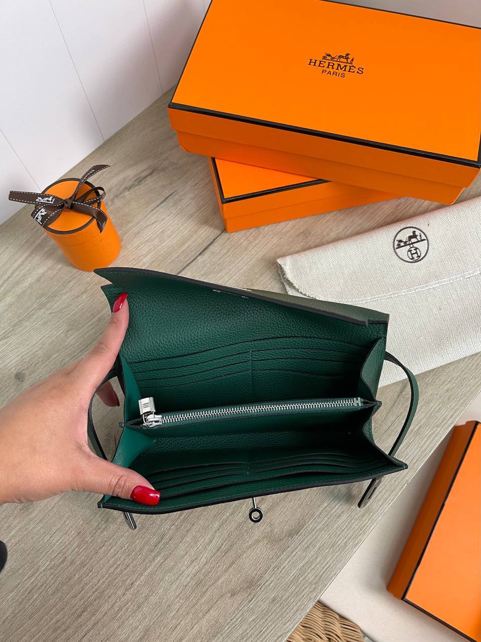 Элитный кошелёк Hermes BP-20112 Элитный кошелёк Hermes BP-20112