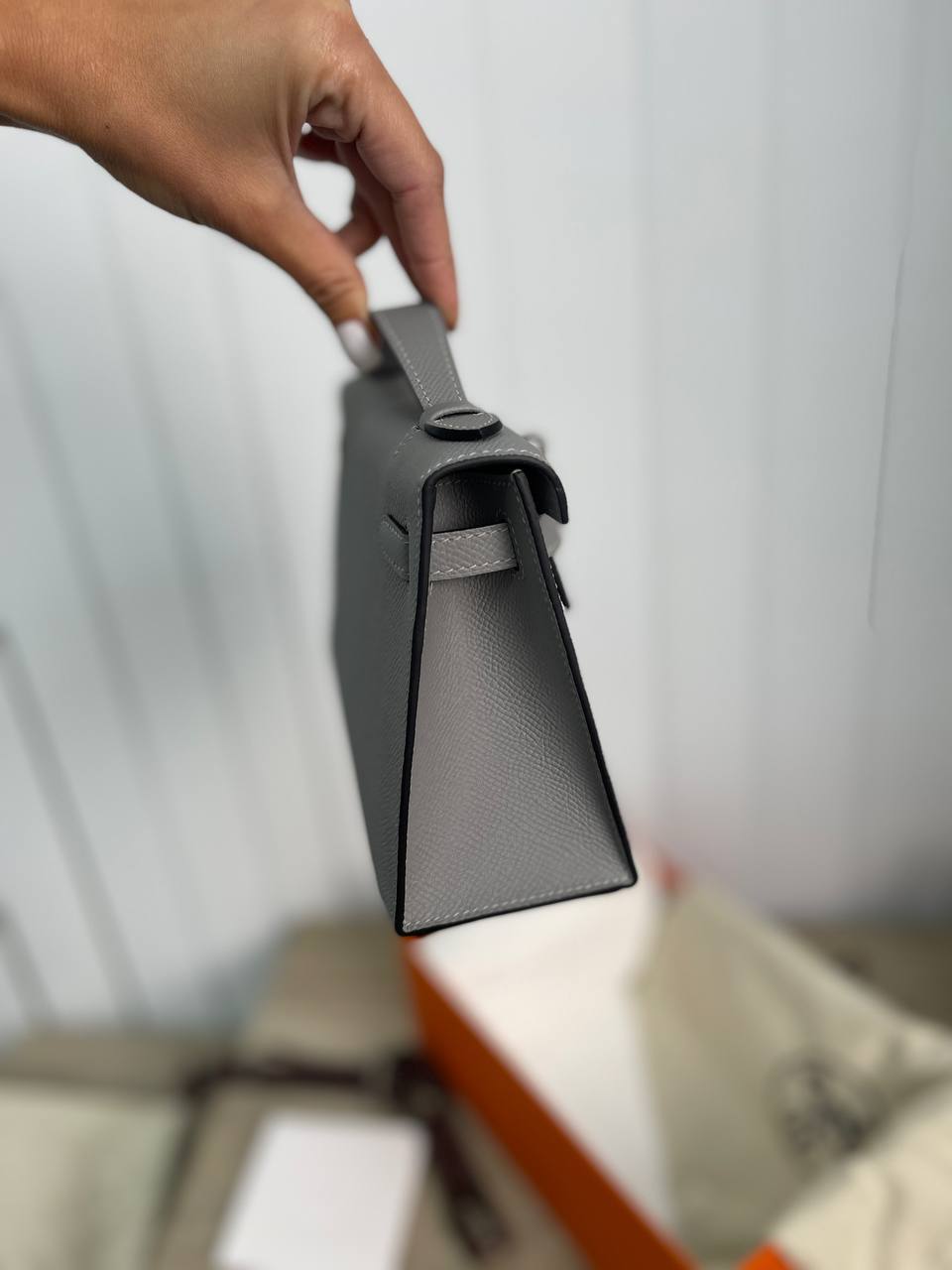 Сумка женская Kelly Pochette коллекционная Hermes BP-16434 Сумка женская Kelly Pochette коллекционная Hermes BP-16434