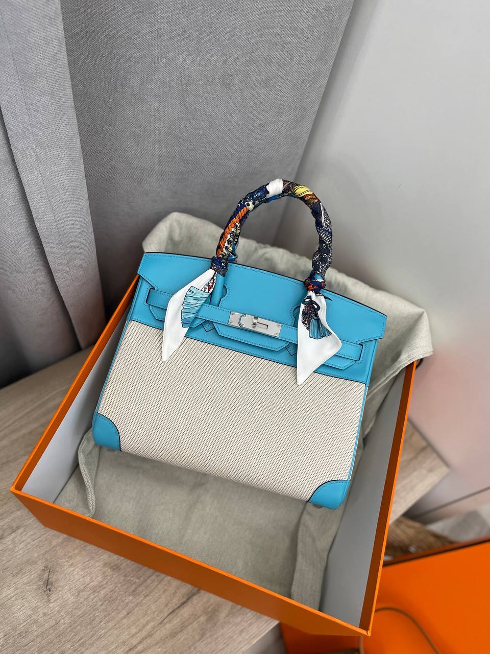 Birkin коллекционная сумка 30 cm PHW Hermes BP-48568 Birkin коллекционная сумка 30 cm PHW Hermes BP-48568