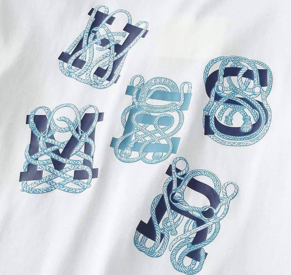 Футболка мужская эксклюзивная Hermes BP-28356 Футболка мужская эксклюзивная Hermes BP-28356