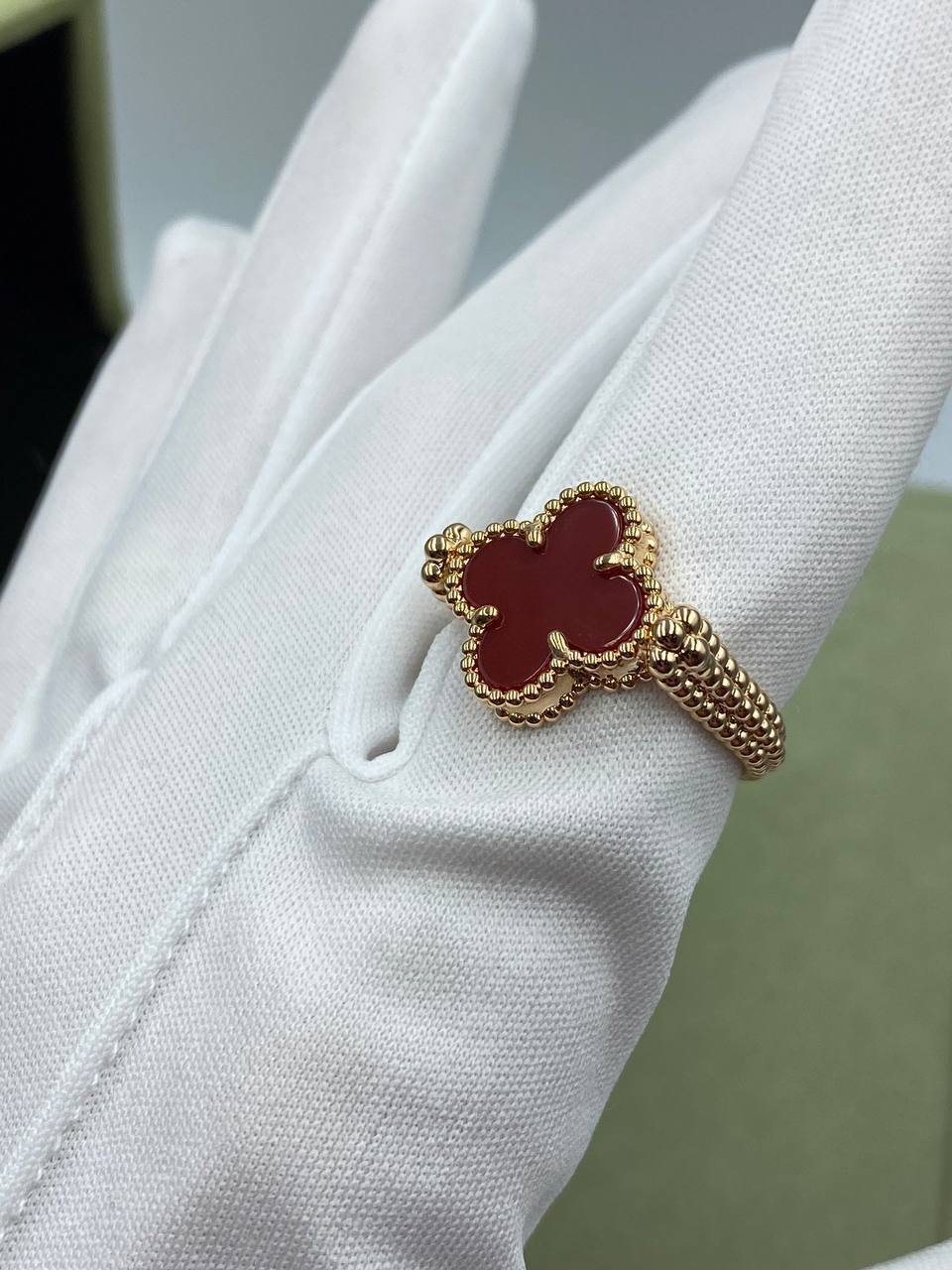 Двухстороннее трендовое кольцо Van Cleef BP-41177 Двухстороннее трендовое кольцо Van Cleef BP-41177