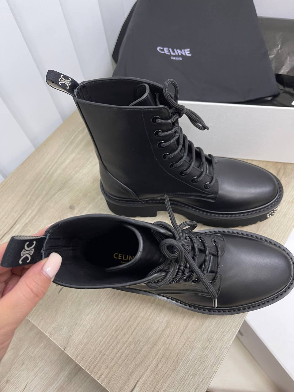 Трендовые ботинки Celine BP-22802 Трендовые ботинки Celine BP-22802