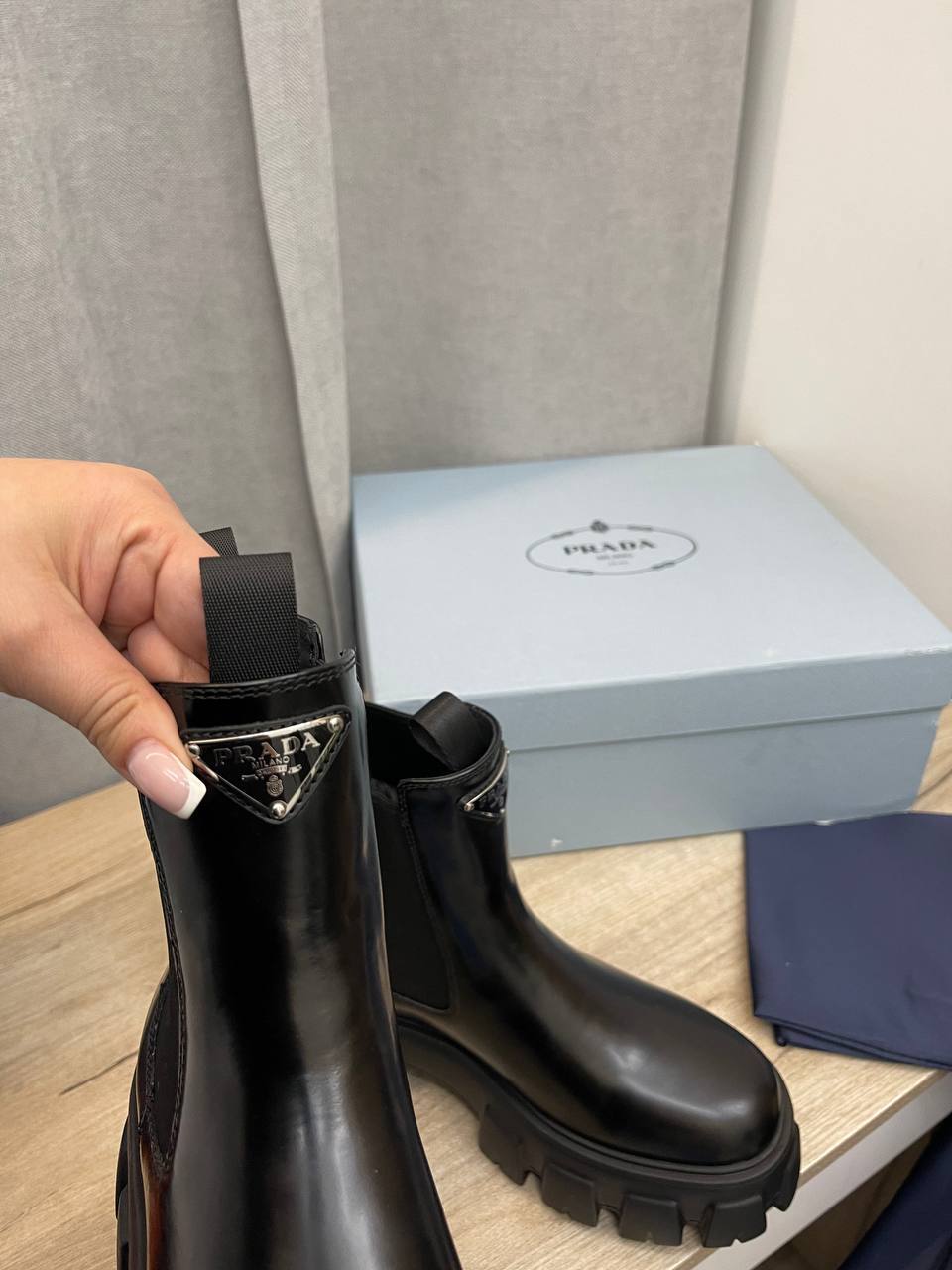 Коллекционные ботинки Prada BP-46130 Коллекционные ботинки Prada BP-46130