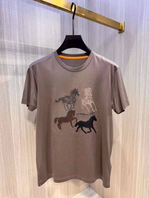 Премиальная футболка Hermes BP-49715 Премиальная футболка Hermes BP-49715