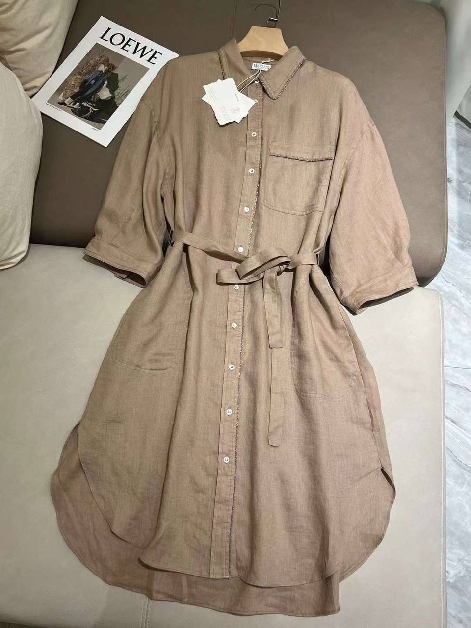 BC BP-32482 туника из льна премиальная BC BP-32482 туника из льна премиальная