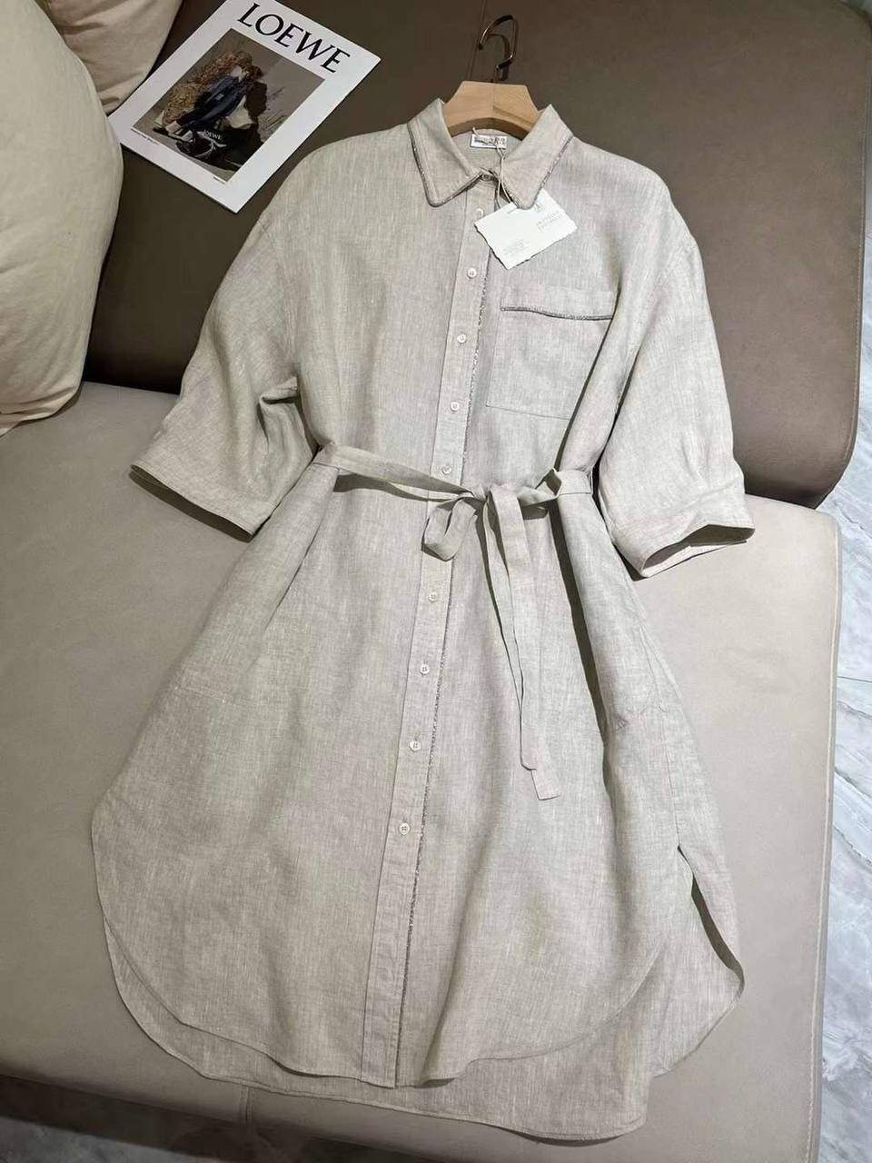 Туника из льна BC BP-32481 элитная Туника из льна BC BP-32481 элитная