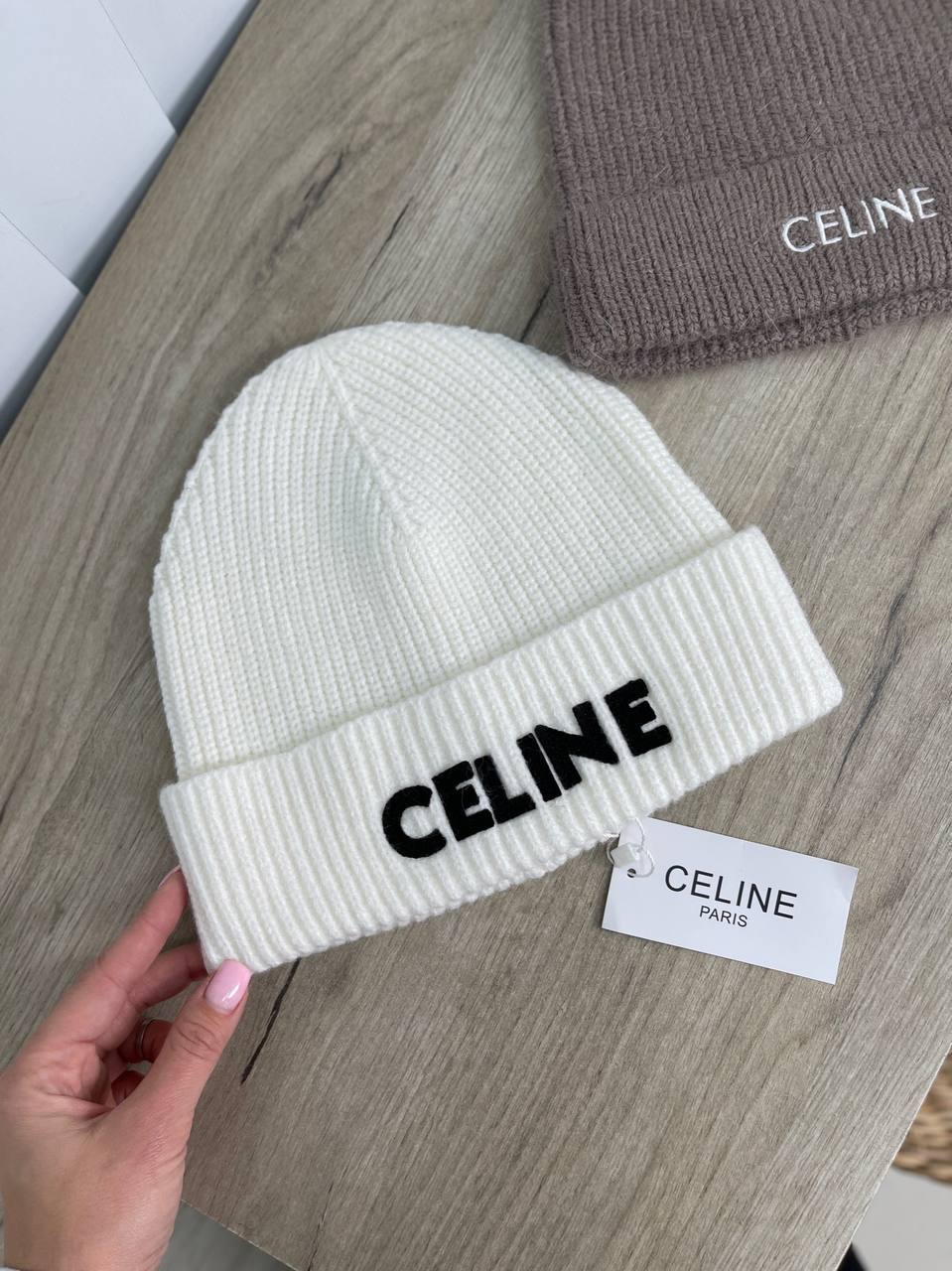 Люксовая шапка Celine BP-22885 Люксовая шапка Celine BP-22885