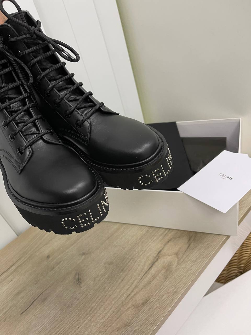 Трендовые ботинки Celine BP-22802 Трендовые ботинки Celine BP-22802