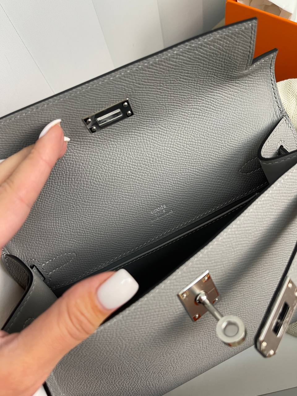 Сумка женская Kelly Pochette коллекционная Hermes BP-16434 Сумка женская Kelly Pochette коллекционная Hermes BP-16434