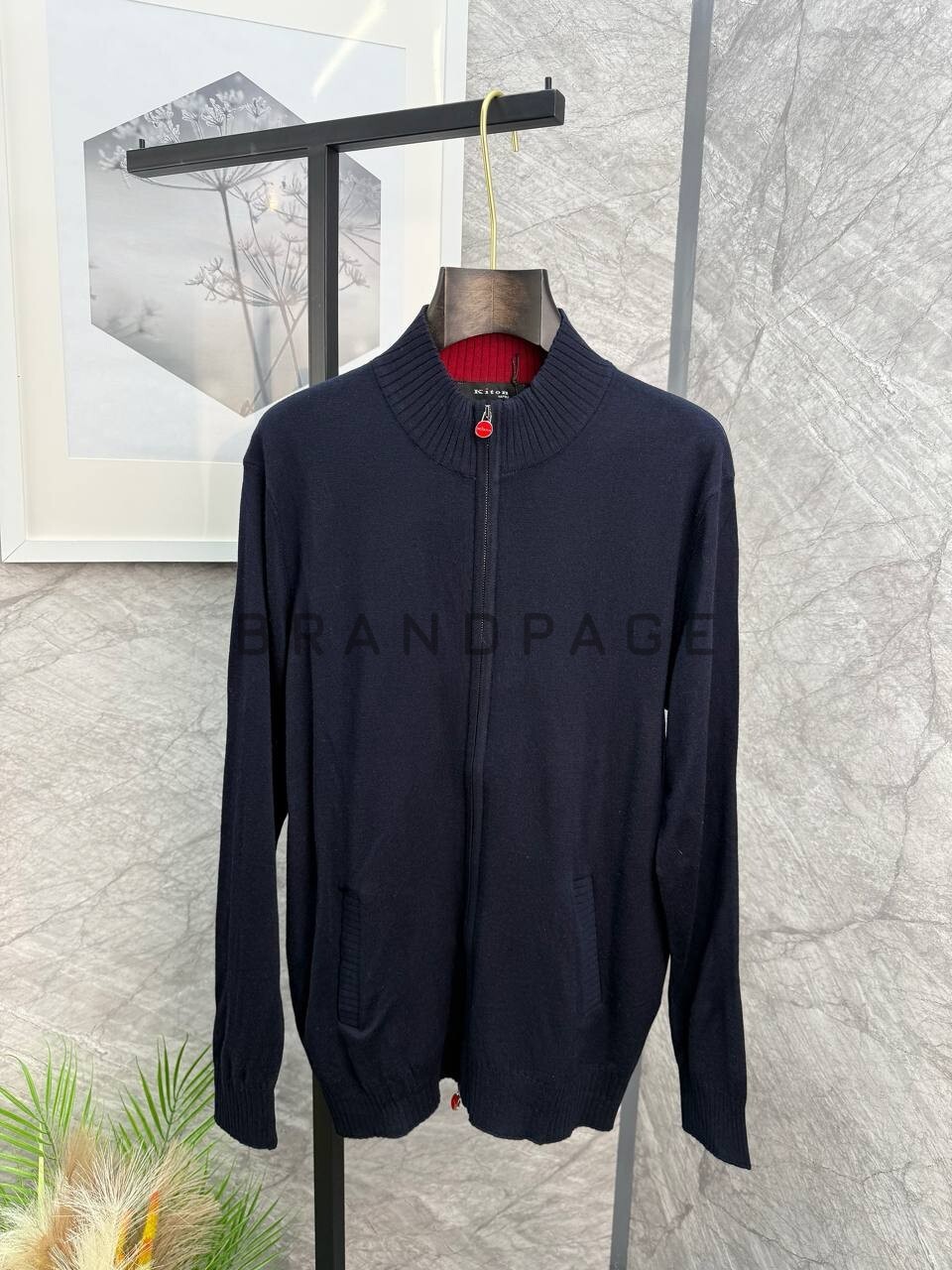 Кардиган из шерсти мериноса Kiton BPLUX5468 Кардиган из шерсти мериноса Kiton BPLUX5468