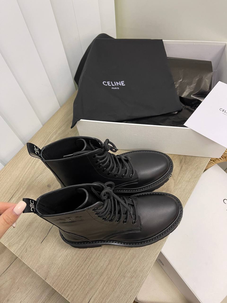 Трендовые ботинки Celine BP-22802 Трендовые ботинки Celine BP-22802