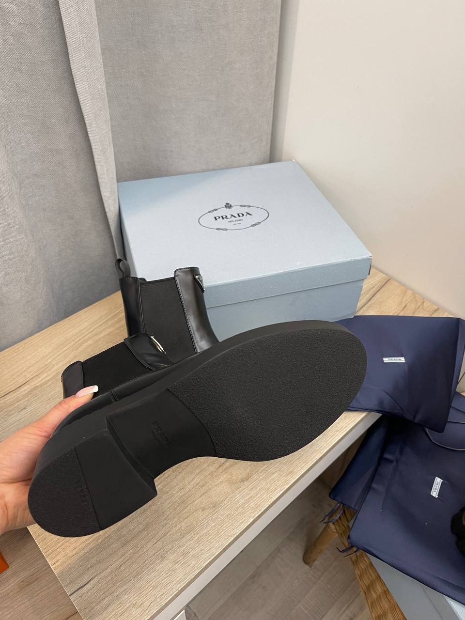 Премиум ботинки Prada BP-46129 Премиум ботинки Prada BP-46129