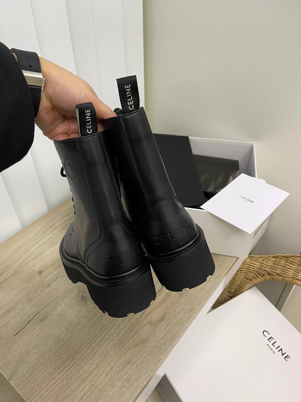 Трендовые ботинки Celine BP-22802 Трендовые ботинки Celine BP-22802