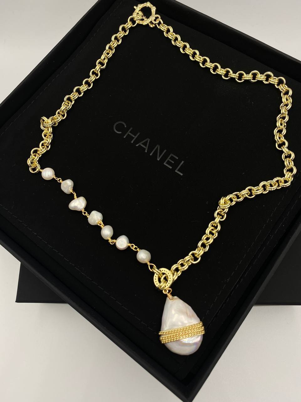 Элитное колье Chanel BP-38328 Элитное колье Chanel BP-38328