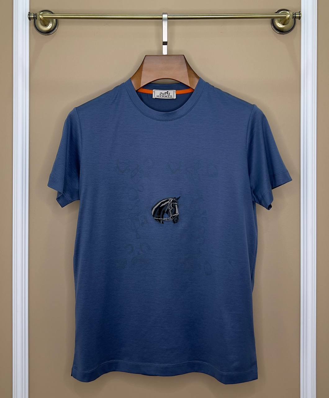 Футболка Hermes мужская BP-48890 Футболка Hermes мужская BP-48890