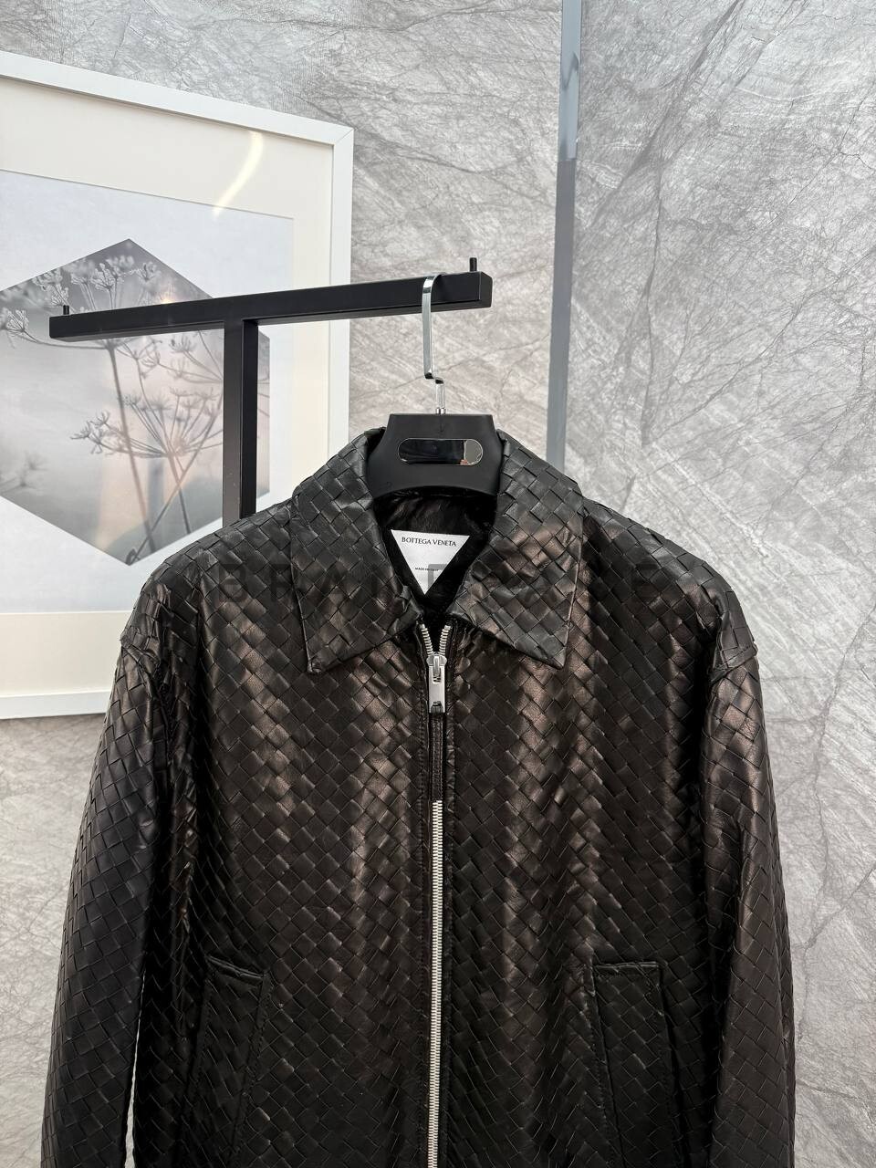 Кожаная куртка из кожи оленя Bottega Veneta BPLUX5463 Кожаная куртка из кожи оленя Bottega Veneta BPLUX5463