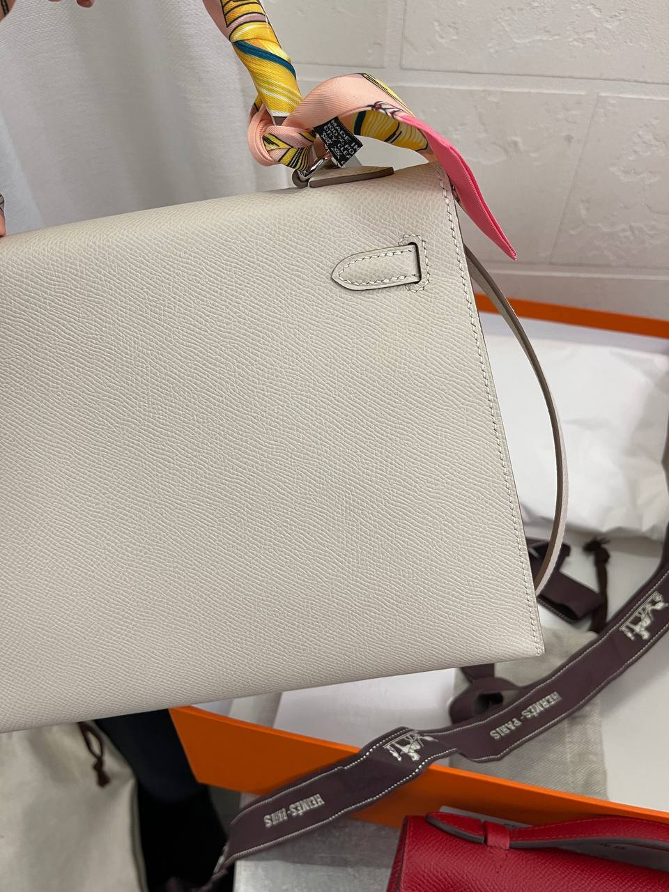 Kelly 25 cm Epsom коллекционная женская сумка Hermes BP-51459 Kelly 25 cm Epsom коллекционная женская сумка Hermes BP-51459