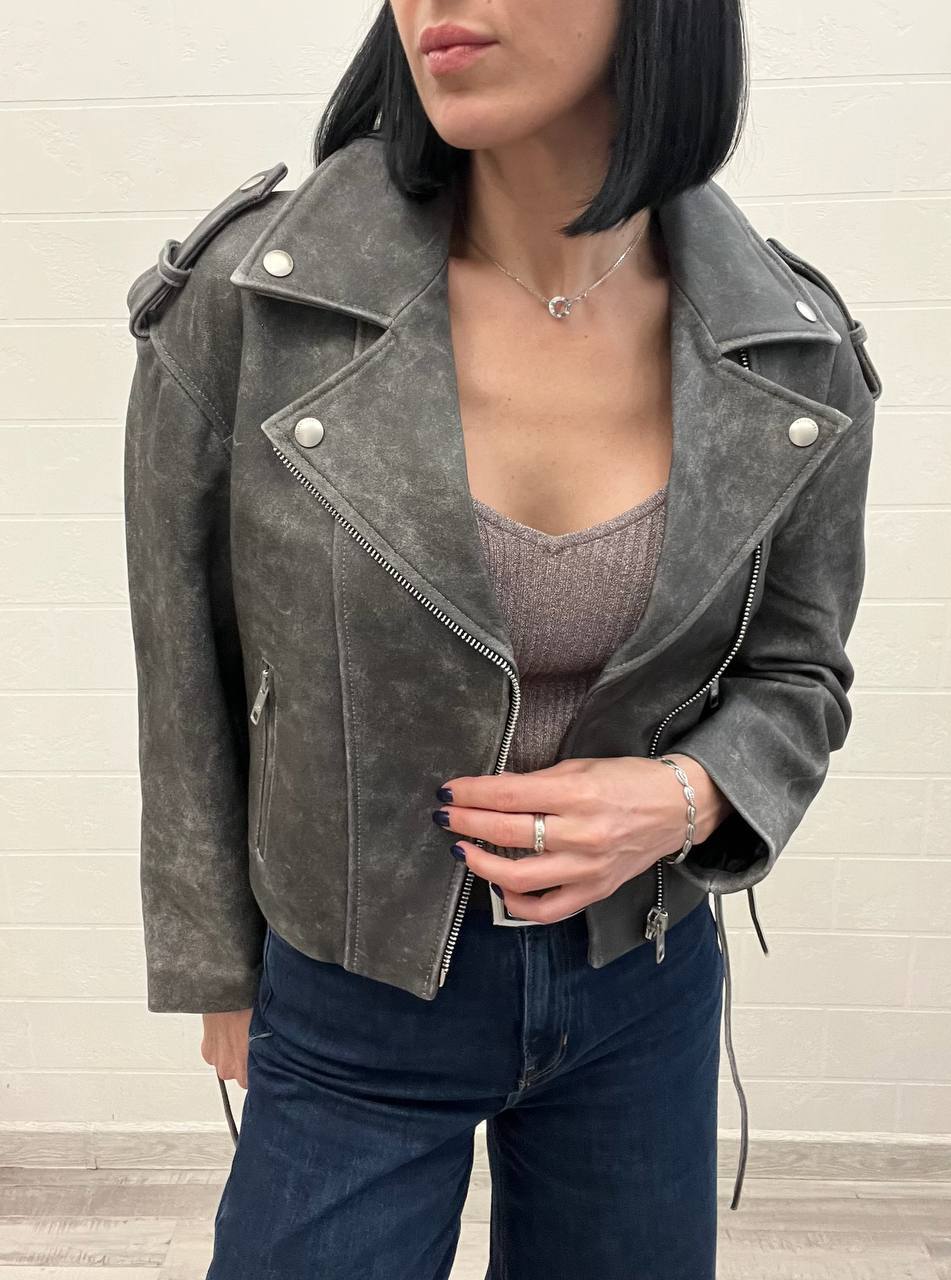 Замшевая куртка Balenciaga премиум BP-50144 Замшевая куртка Balenciaga премиум BP-50144