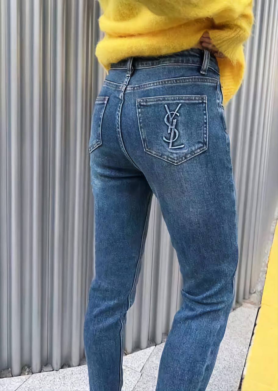 Коллекционные джинсы Yves Saint Laurent BP-27900 Коллекционные джинсы Yves Saint Laurent BP-27900