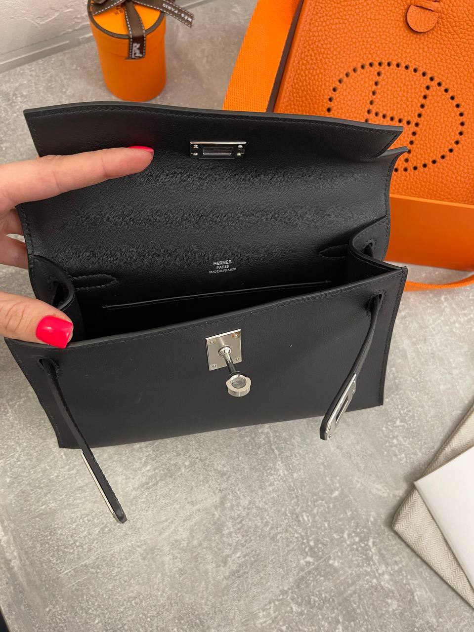 Женская сумка элитная Kelly Pochette Hermes BP-46993 Женская сумка элитная Kelly Pochette Hermes BP-46993