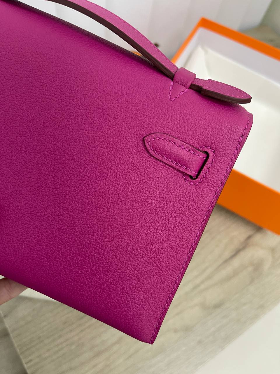 Женская премиум сумка Kelly Pochette Hermes BP-22860 Женская премиум сумка Kelly Pochette Hermes BP-22860