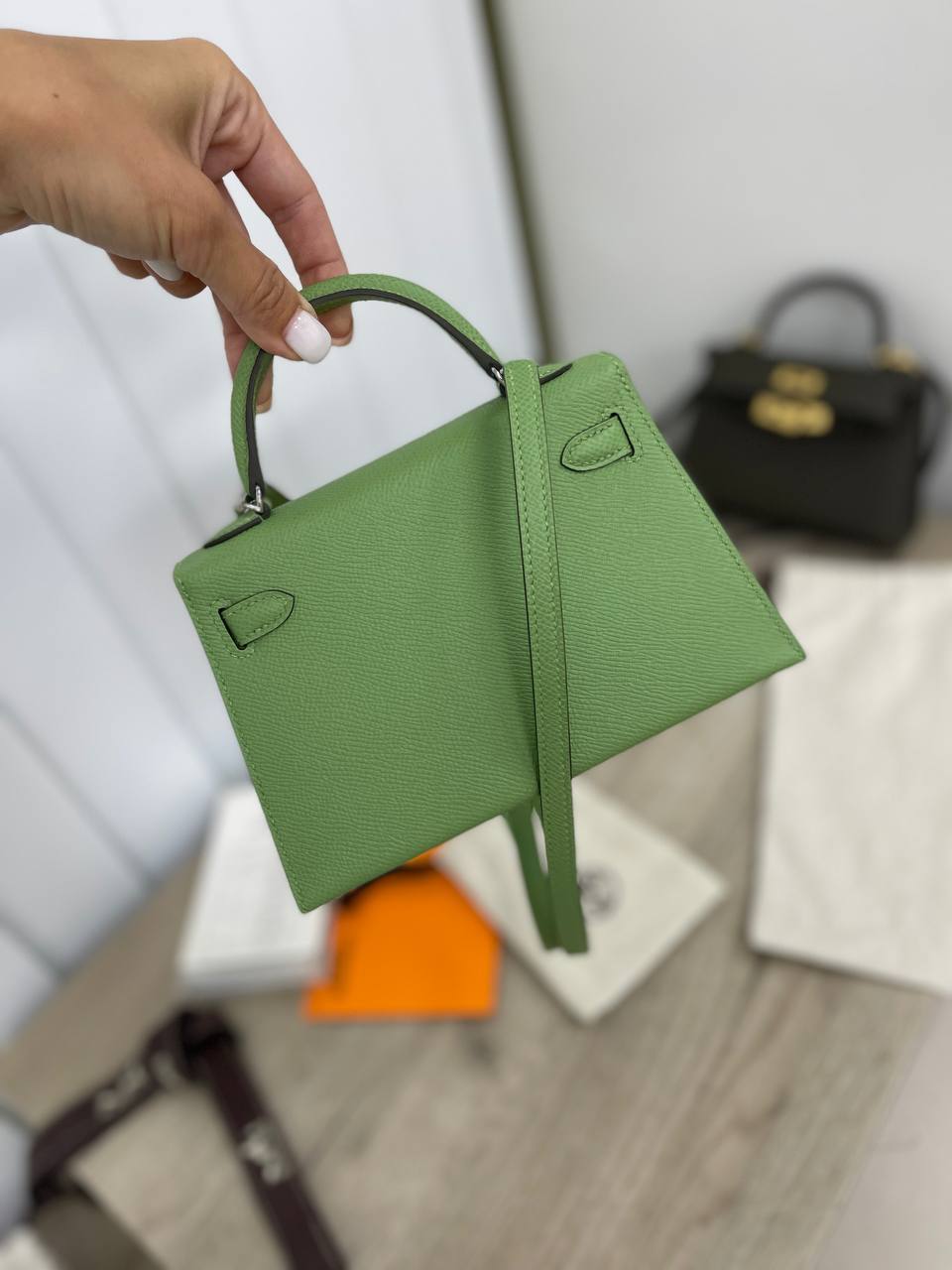 Коллекционная сумка женская Kelly mini Hermes BP-16755 Коллекционная сумка женская Kelly mini Hermes BP-16755
