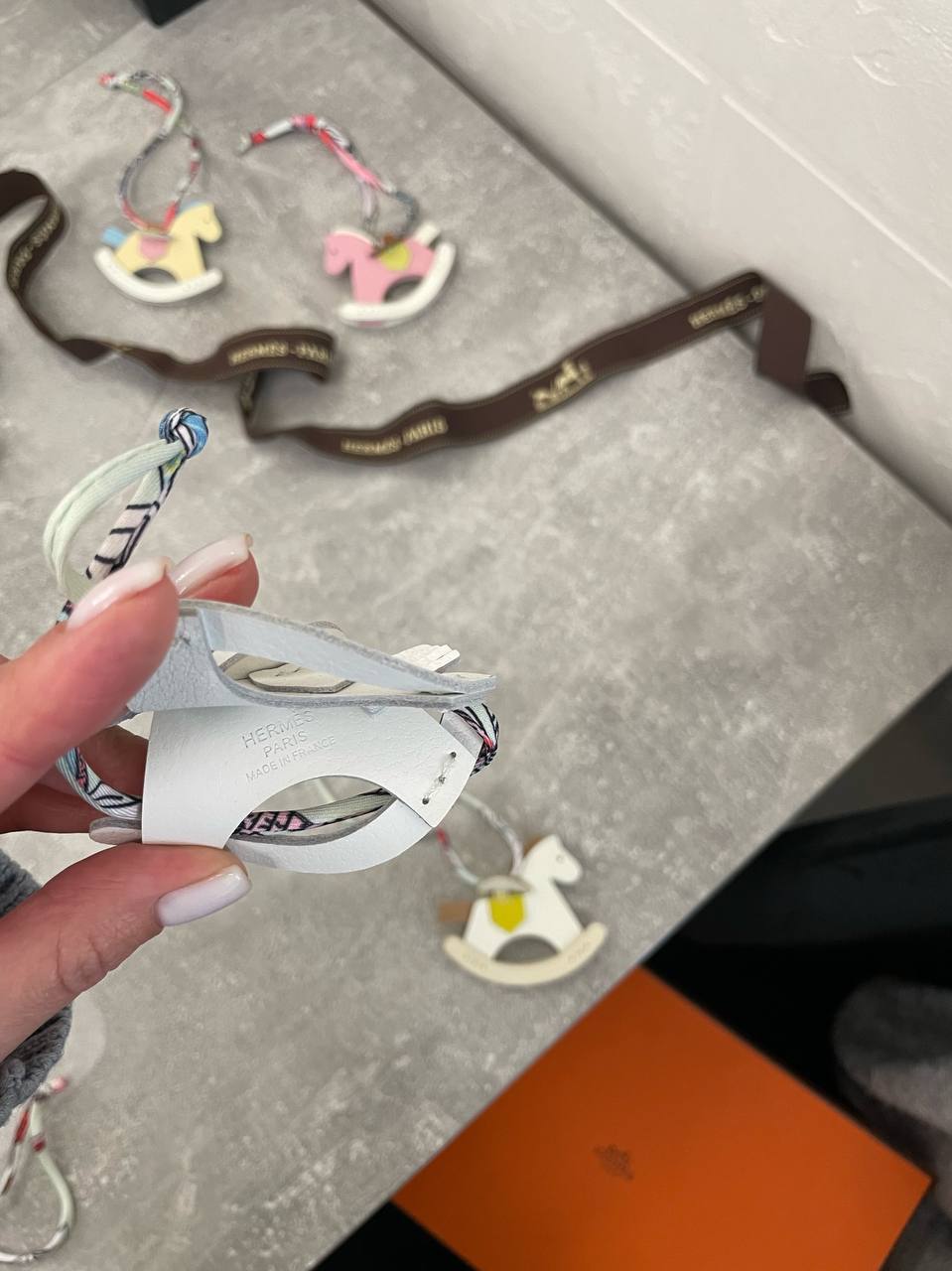 Hermes BP-46938 стильный брелок Hermes BP-46938 стильный брелок