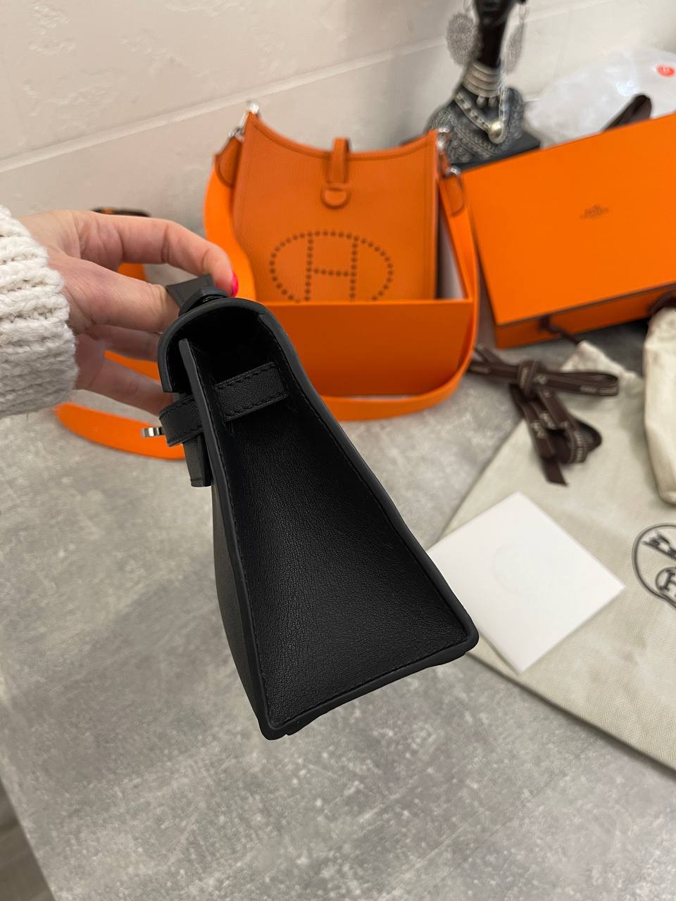 Женская сумка элитная Kelly Pochette Hermes BP-46993 Женская сумка элитная Kelly Pochette Hermes BP-46993