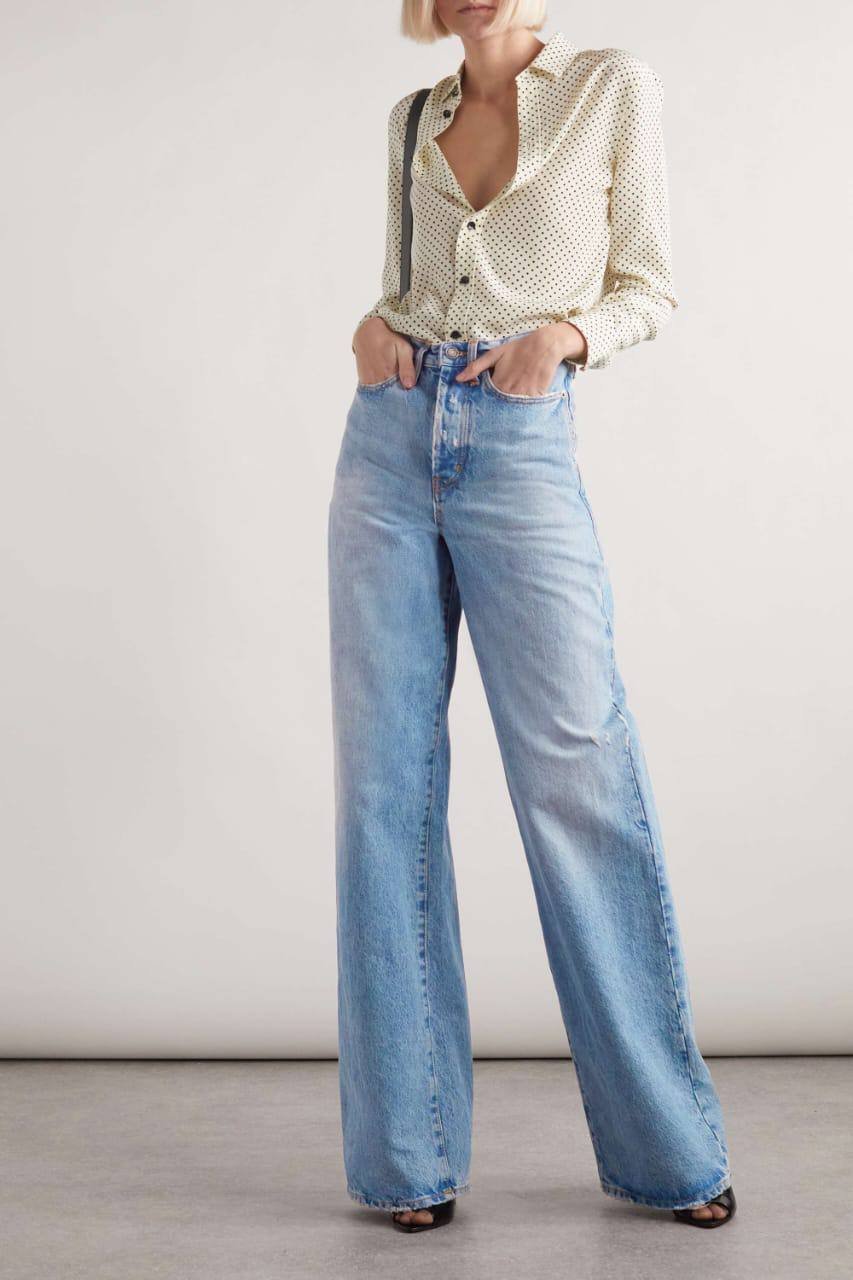 Джинсы Yves Saint Laurent люкс BP-41676 Джинсы Yves Saint Laurent люкс BP-41676