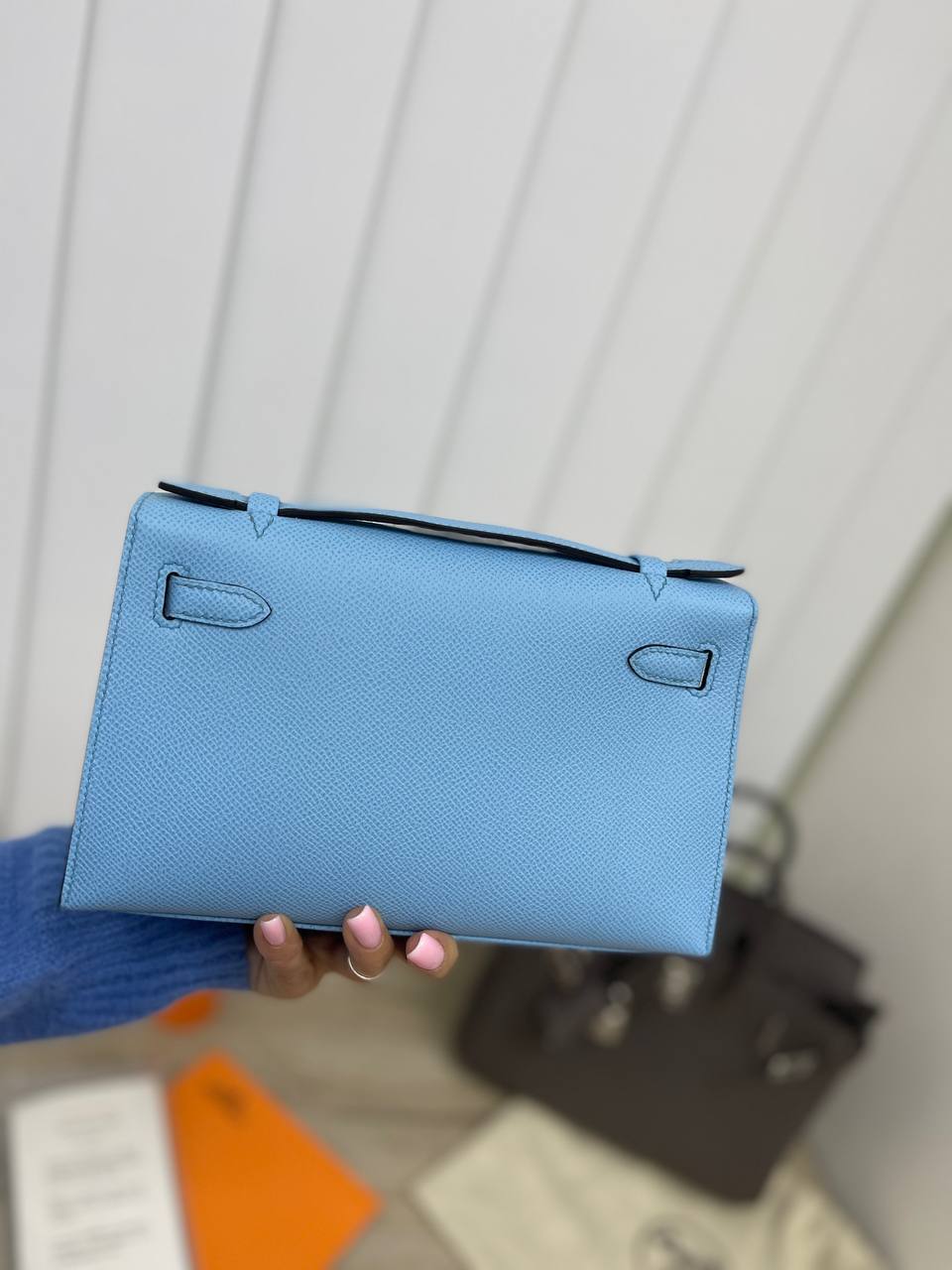 Сумка женская коллекционная Kelly Pochette Hermes BP-22382 Сумка женская коллекционная Kelly Pochette Hermes BP-22382