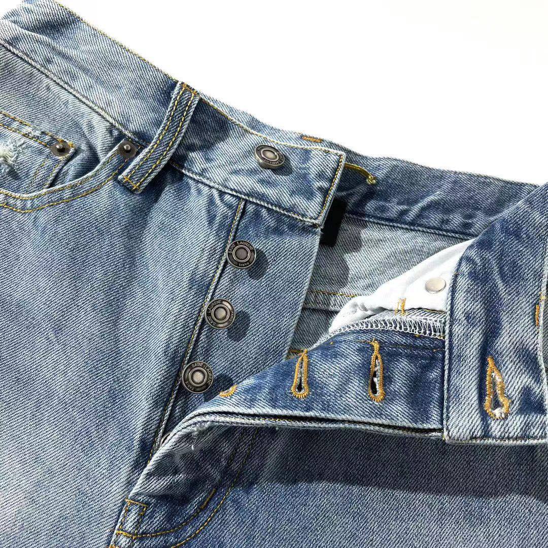 Джинсы Yves Saint Laurent люкс BP-41676 Джинсы Yves Saint Laurent люкс BP-41676