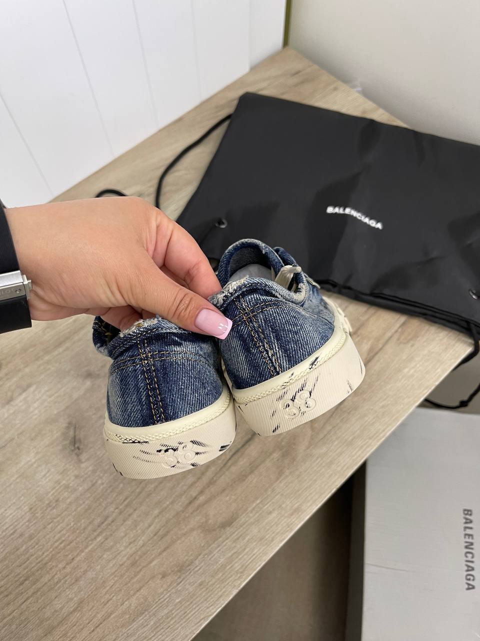 Женские кеды премиум Balenciaga BP-36079 Женские кеды премиум Balenciaga BP-36079