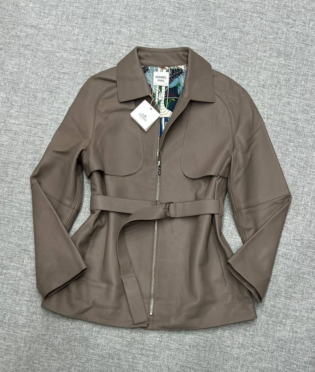 Элегантная женская куртка Hermes BP-53671 Элегантная женская куртка Hermes BP-53671