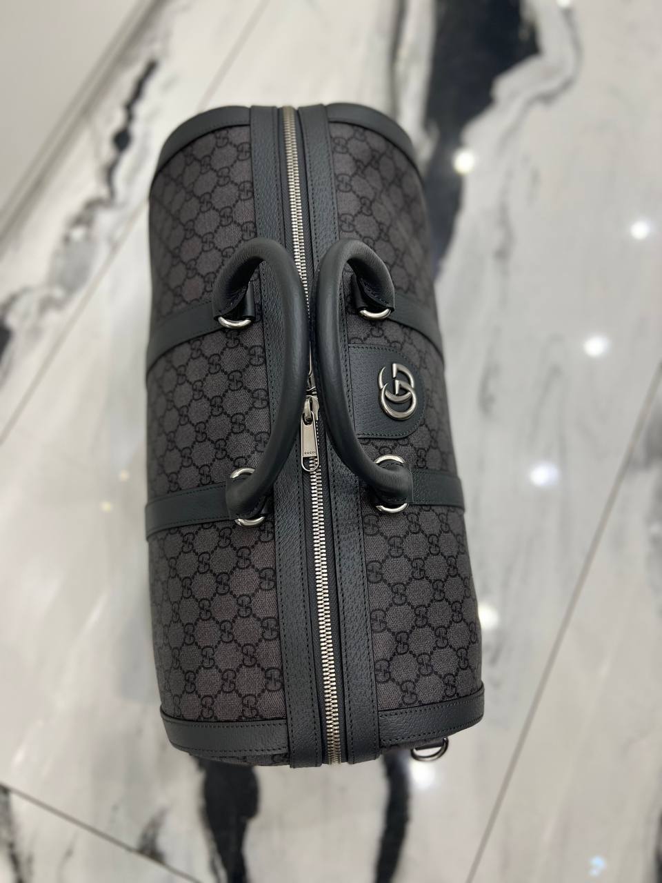 Дорожная сумка Gucci серая BP-27100 Дорожная сумка Gucci серая BP-27100